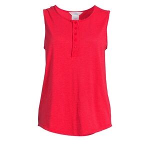 Women’s tank top red/orange size L